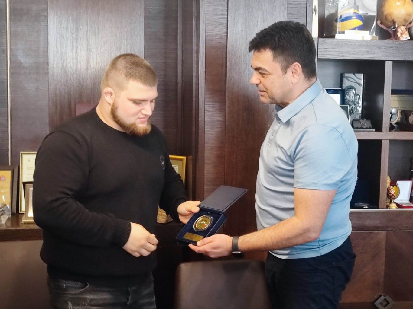 В Димитровград почетоха Георги Иванов, който преди дни спечели европейската