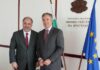 Министър Георги Тодоров и Н. Пр. Алехандро Поланко
