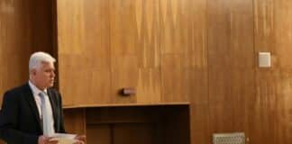 Министърът на отбраната пред курсантите