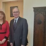 Проф. Мария Нейкова и Раймунд Фурер