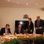 Подписване на споразумения