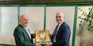 Тодор Янакиев и министър Илин Димитров