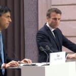 Риши Сунак и Еманюел Макрон