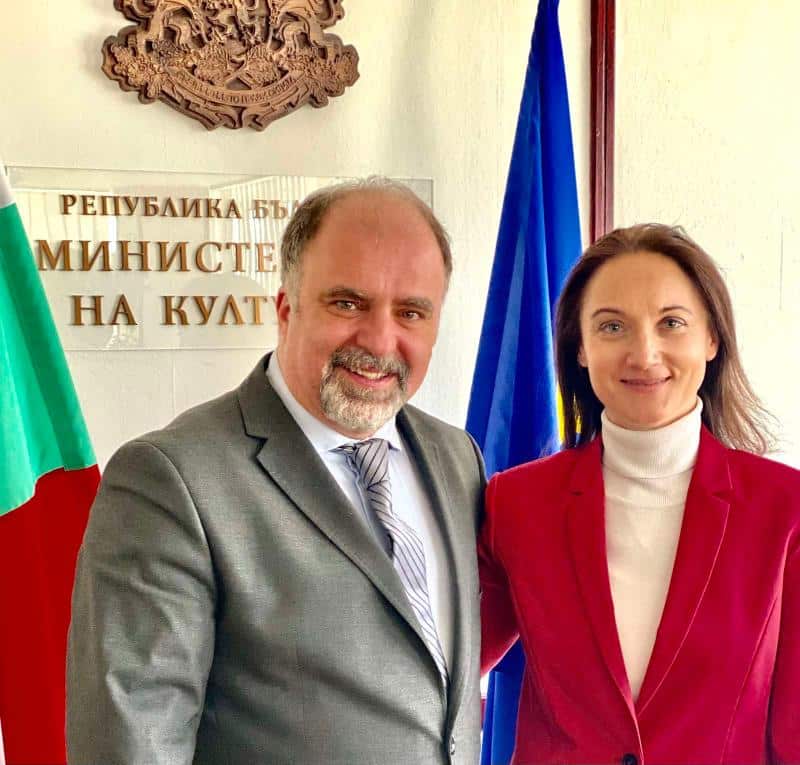 Министърът на културата Найден Тодоров се срещна днес с посланика