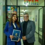 Проф. д-р Севдалина Турманова и Мартин Илиев