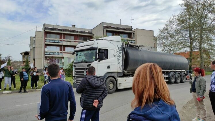 Протест в Българово