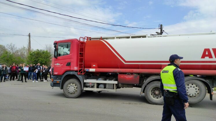 Протест в Българово