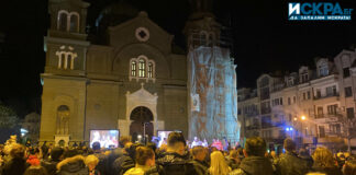 Посрещане на Възкресение Христово в Бургас