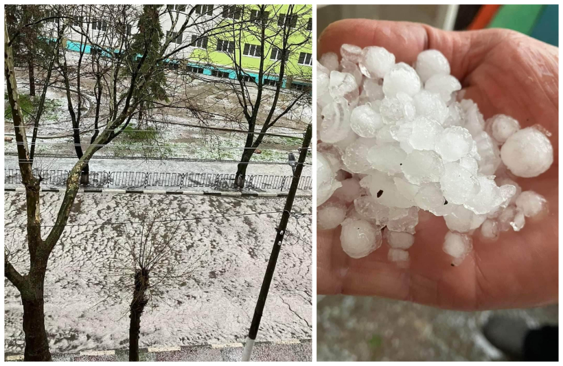 Вчера силна буря предизвика сериозни щети в района на Казанлъшко