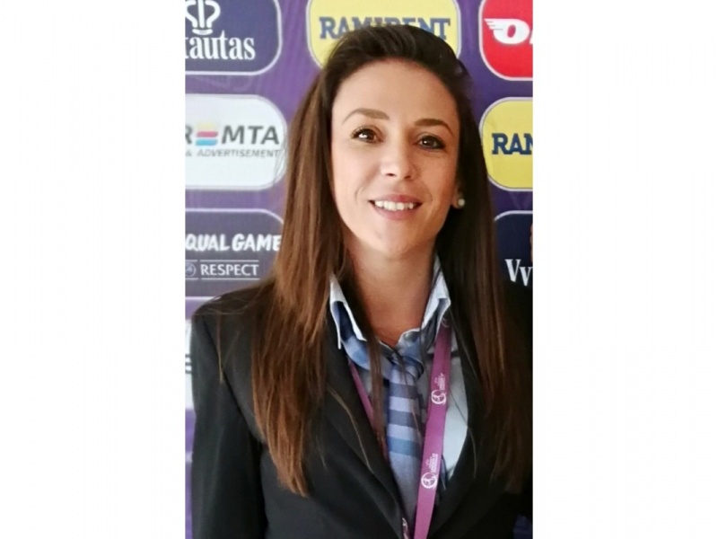 Директорът на Международния отдел на Българския футболен съюз Ивета Банкова Стоянова