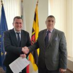 Кмета на Община Перник Станислав Владимиров и директора на ОДМВР старши комисар Павел Млеканов