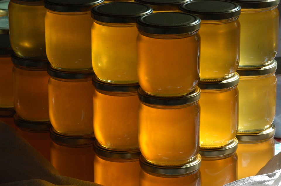 Буркани с пчелен мед