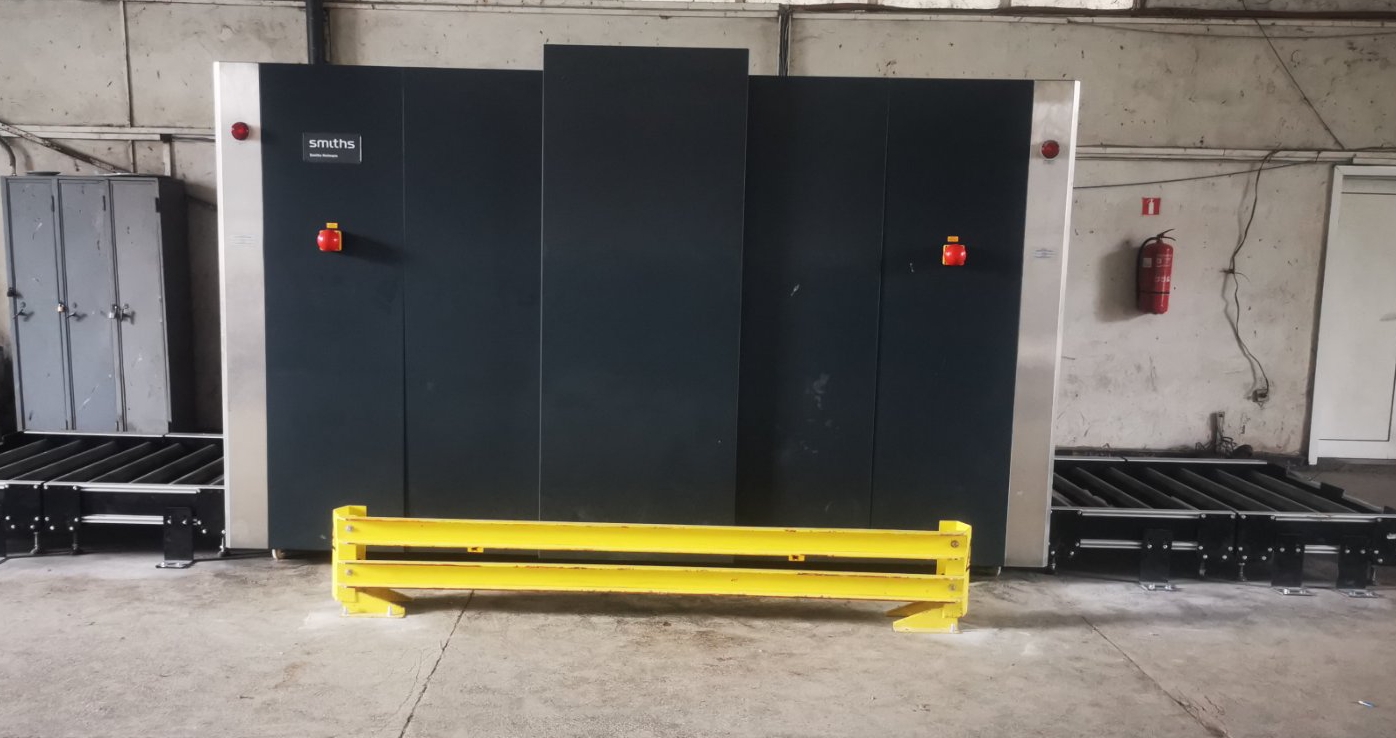 С рентгенова система за проверки на палетизирани товари се сдоби