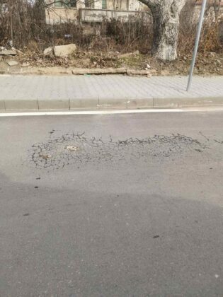 Вече асфалтирана улица