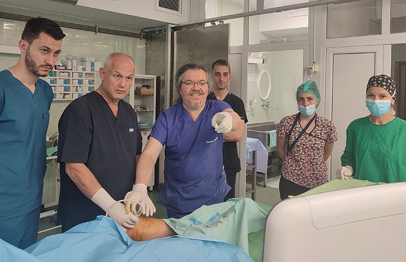 Нова техника за лечение на разширени вени бе приложение за