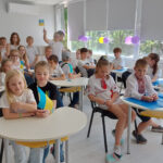 Обучителен център с украински деца