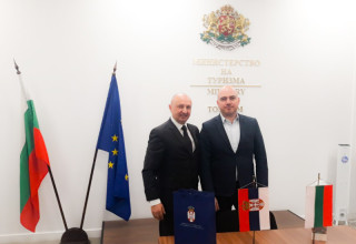 Министър Илин Димитров се срещна с посланика на Република Сърбия