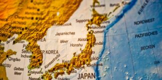 Карта - Япония.