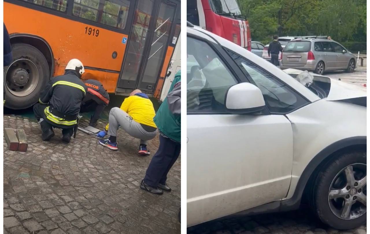Пешеходец е пострадал при тежка пътна злополука в София предава