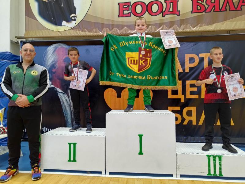 Представителите на спортен клуб Шуменска крепост“ спечелиха комплексното класиране по