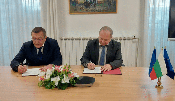 Проф. Сашо Пенов и проф. Георги Вайсилов