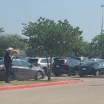 Полиция пред мола