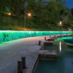 Светещи графити в Приморско