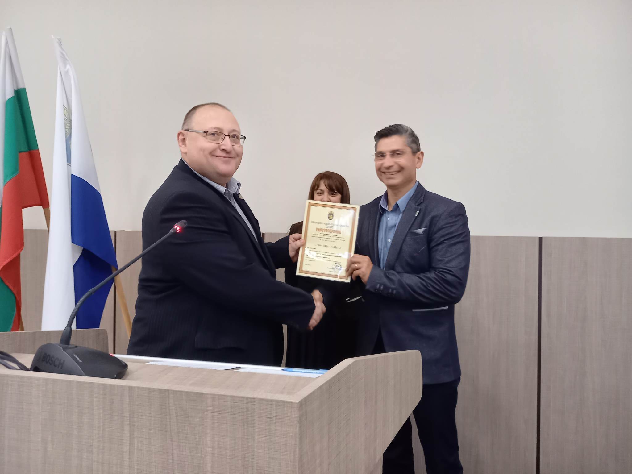 Иван Тодоров от коалиция Демократична България зае мястото на Даниела