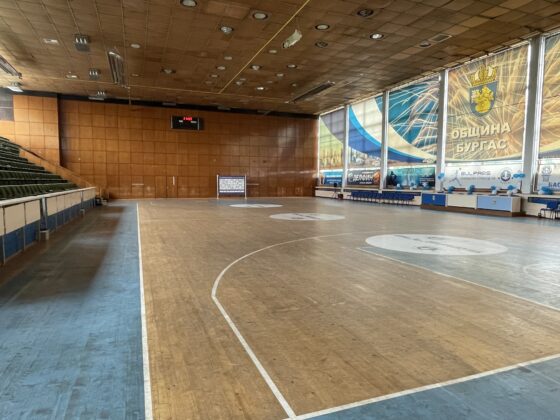 Баскетболни кошове в зала "Бойчо Брънзов"