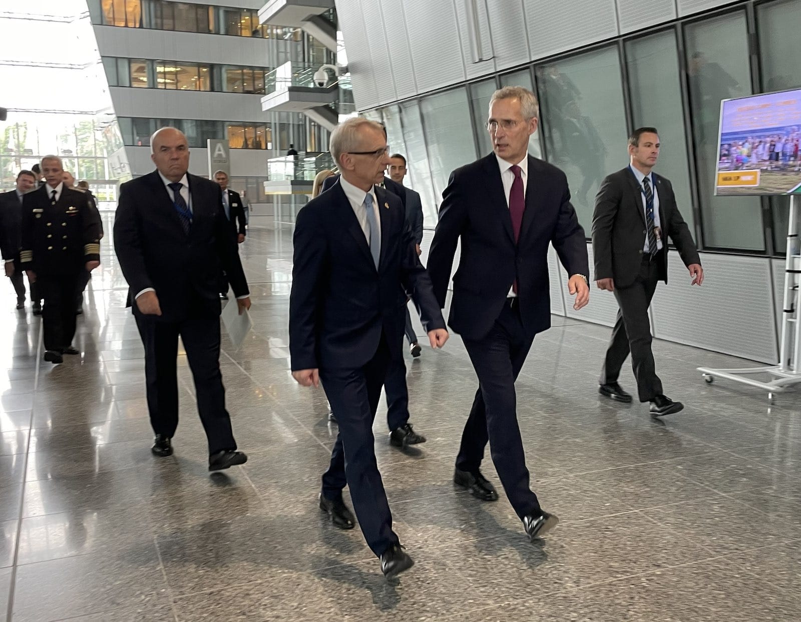 Акад. Николай Денков и Йенс Столтенберг