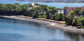 Новият облик на крайбрежната алея в Китен