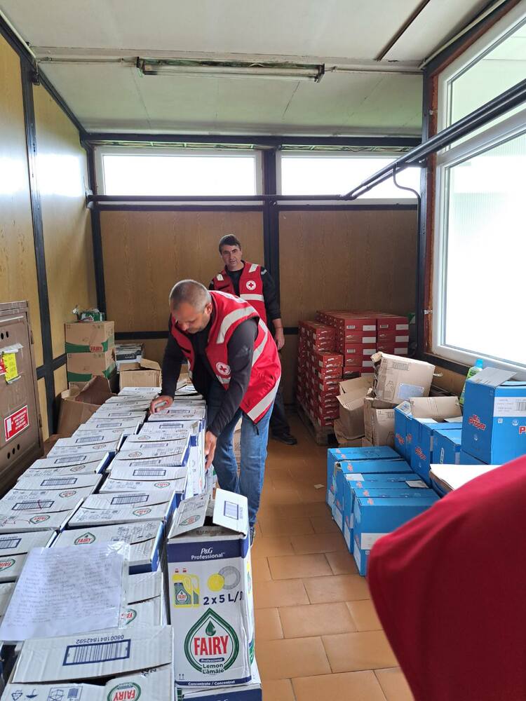 Българският Червен кръст БЧК продължава да оказва помощ на засегнатите