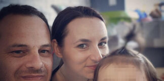 Иво Георгиев, Мартина Караколева и детето им