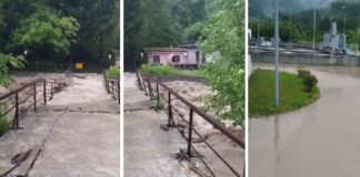 Мостът, реката и помпената станция