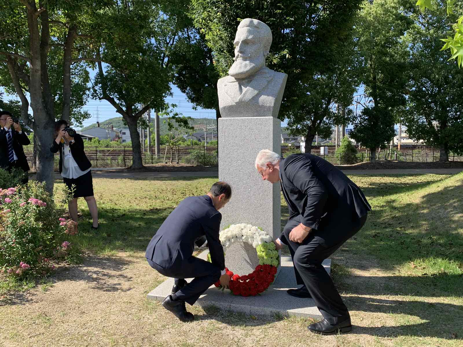 Пловдивският кмет Здравко Димитров и водена от него делегация отбелязаха