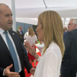 Румен Радев и Роберта Мецола