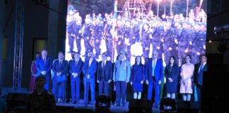 Тържествена проверка/заря в Стамболийски