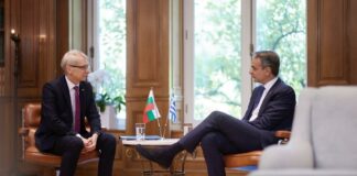 Акад. Николай Денков и Кириакос Мицотакис