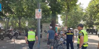 Акция в Бургас