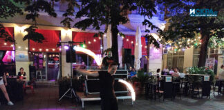 Огнено шоу в „EscoBar“