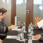 Снимка: Мария Габриел и Буяр Османи