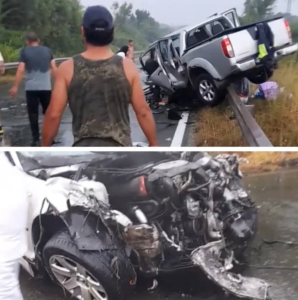 Катастрофа край Приморско