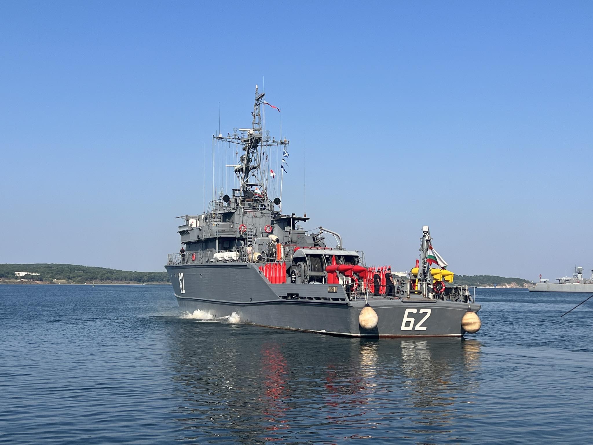 Днес беше даден старт на съвместното българо румънско противоминно учение Посейдон