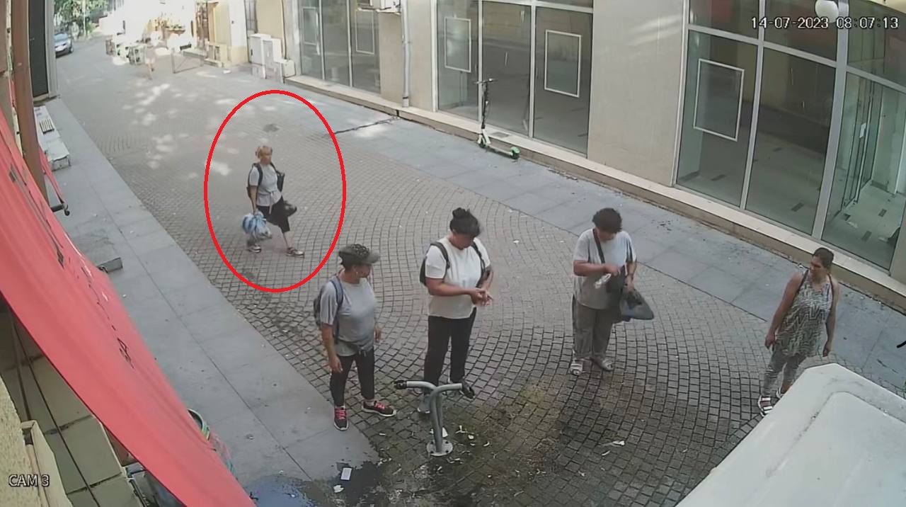 Кражба Снимка Скрийншот от видео
Нагла кражба е била извършена тази