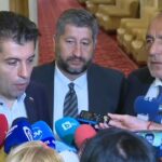 Кирил Петков, Христо Иванов и Бойко Борисов