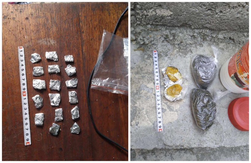 Наркотици са били открити в три жилища намиращи се в