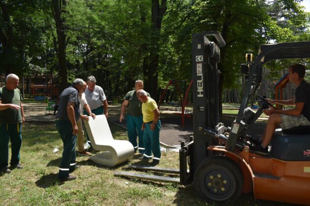 Обновяване на Градския парк в Разград