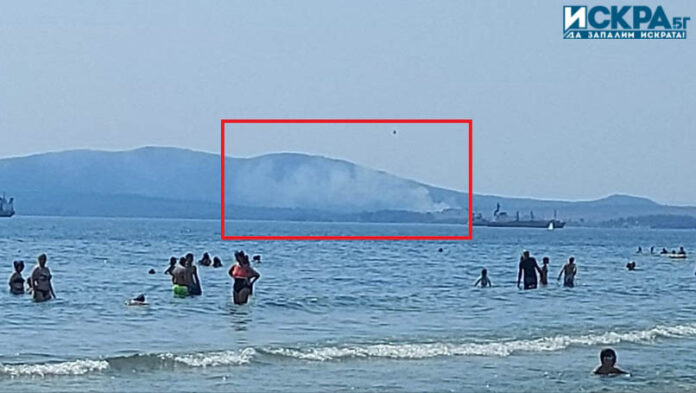 Пожар край Бургас