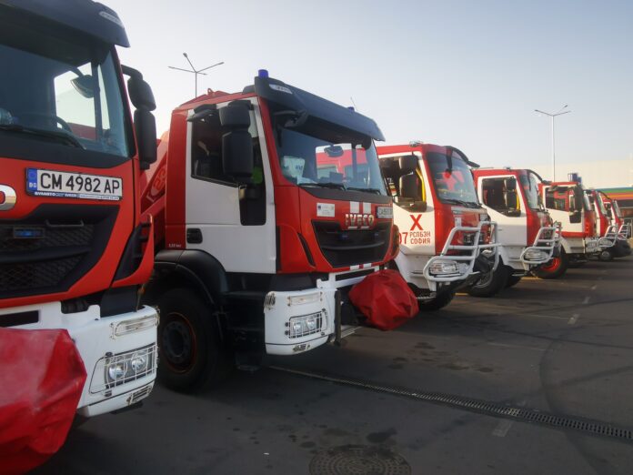 ГДПБЗН, пожарни автомобили