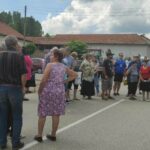 Протест в село Осен